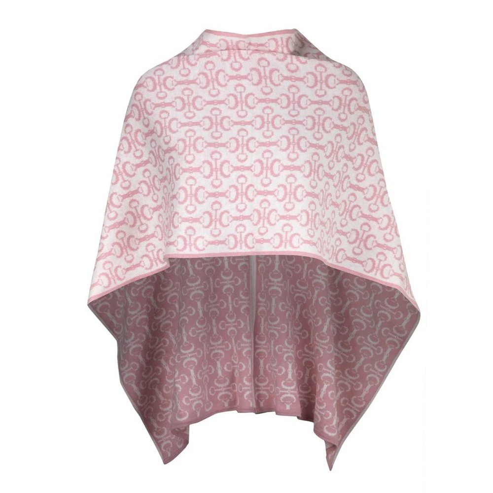 Ronner Design Alpaca Poncho in Rose